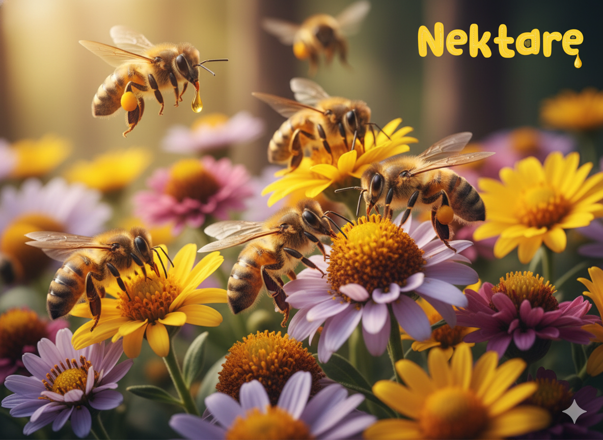 Lebah-Madu-Mencari-Nektar.
