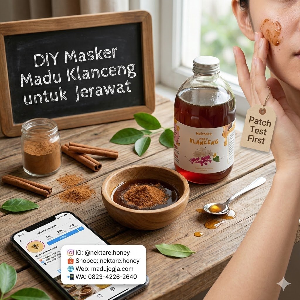 Cara Membuat Masker Madu untuk Menghilangkan Jerawat
