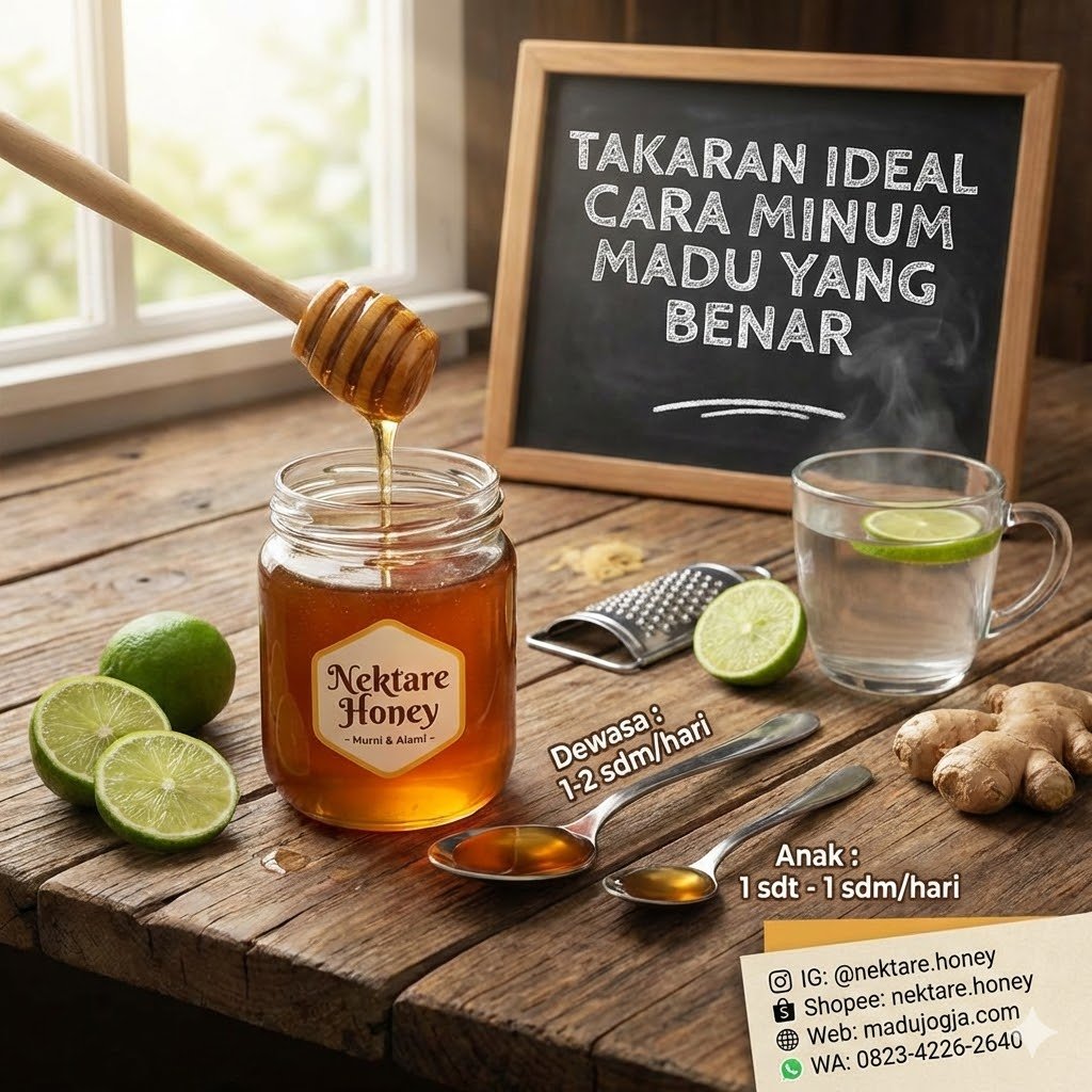 Cara Minum Madu yang benar