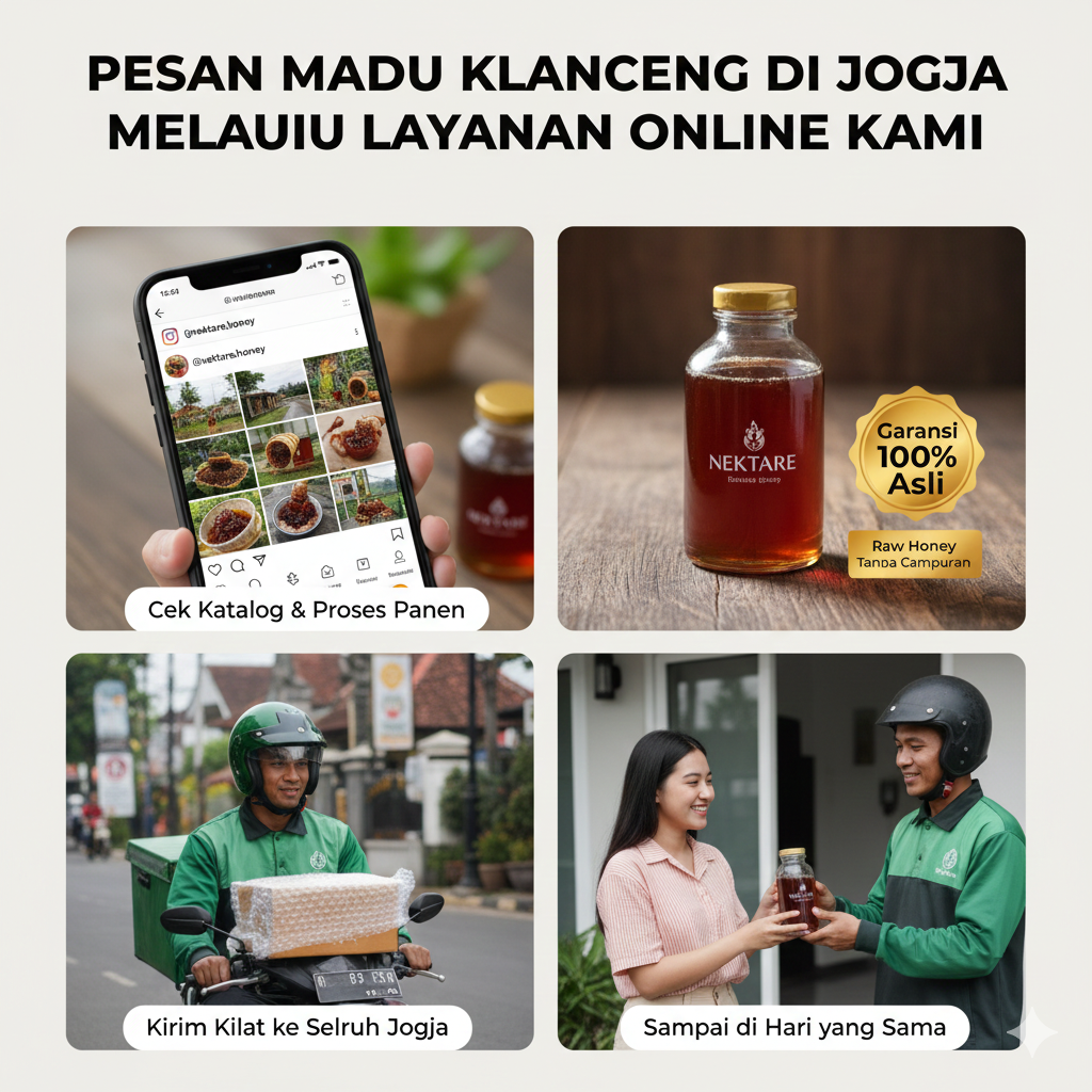 Jual Madu Klanceng di Jogja Asli & Ready Stok