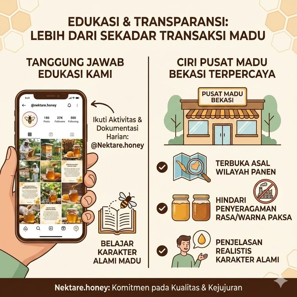 Pusat Madu Bekasi: Tempat Mendapatkan Madu Asli Tanpa Tebak-Tebakan