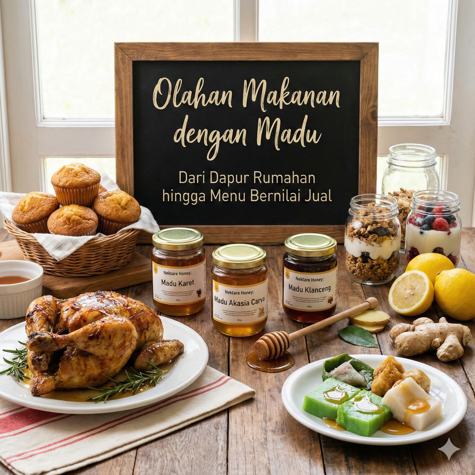 Ragam Olahan Makanan dengan Madu yang Populer - Nektare Honey Pure