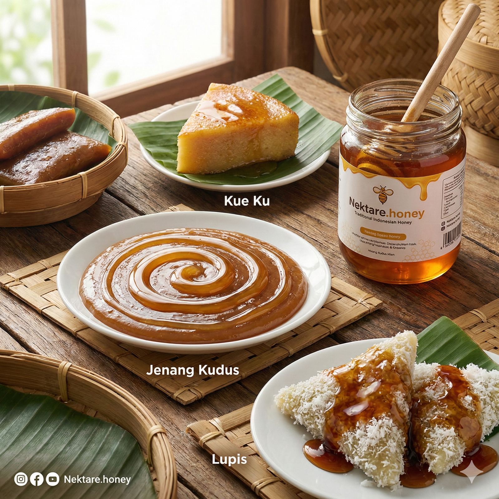 Ragam Olahan Makanan dengan Madu yang Populer - Olahan Jajanan Pasar - Nektare Honey