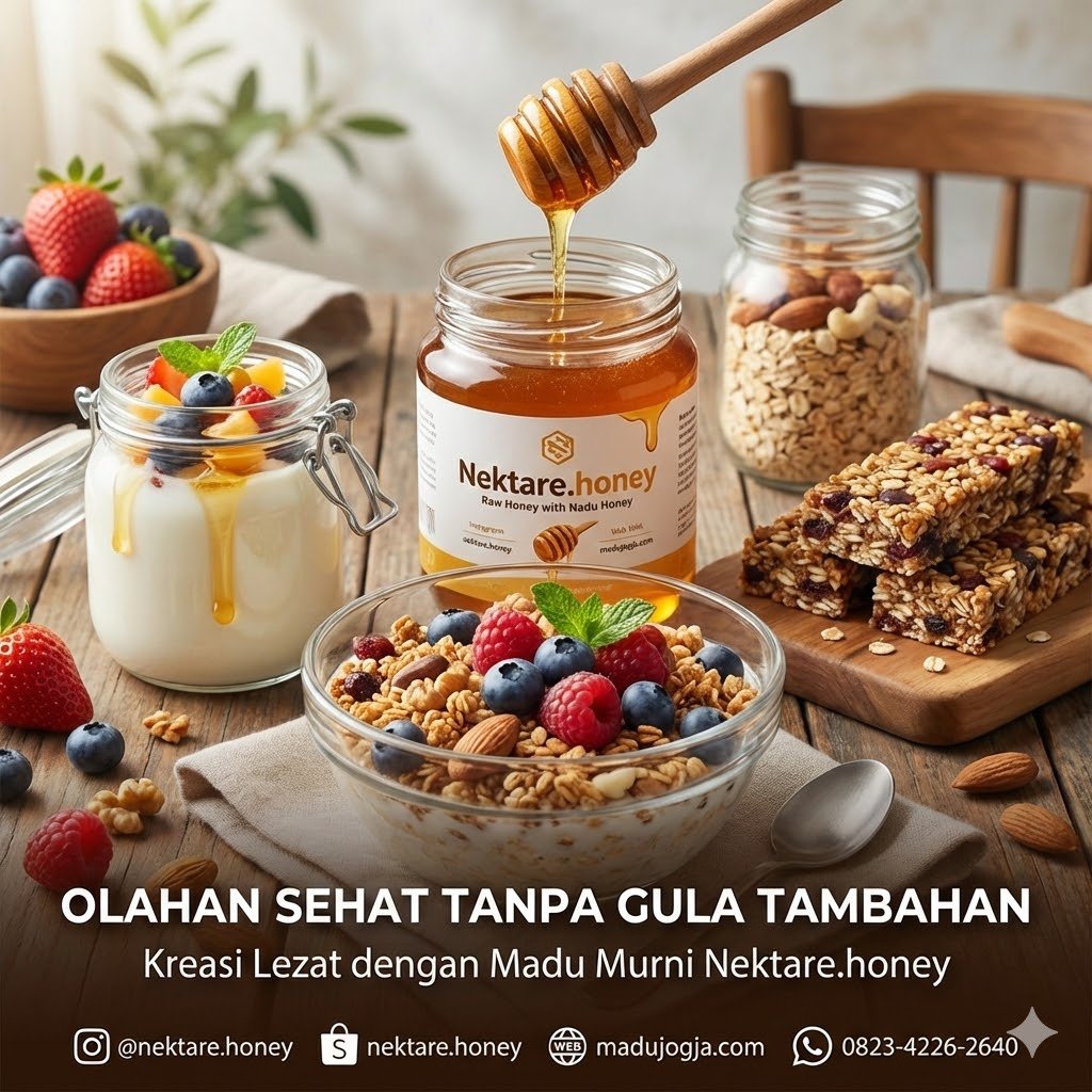 Ragam Olahan Makanan dengan Madu yang Populer - Sarapan sehat - Nektare Honey