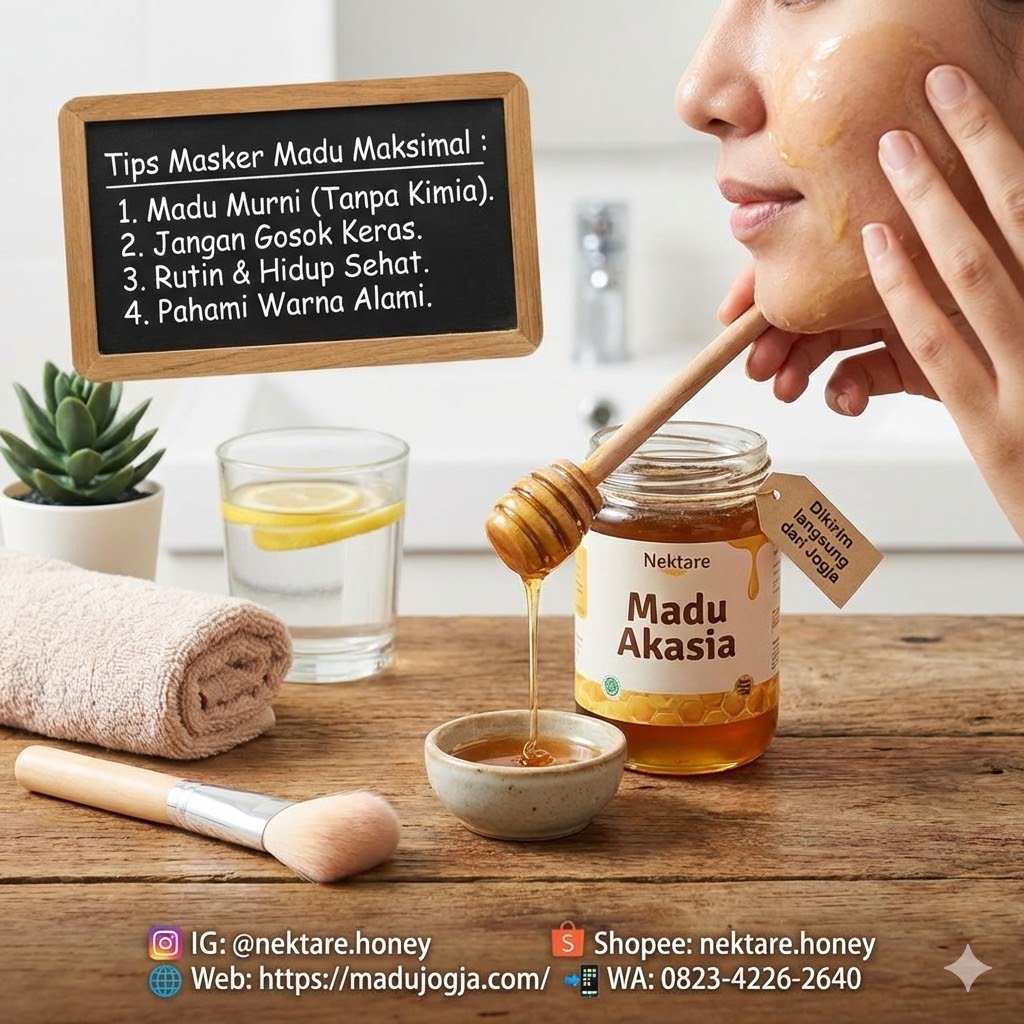 Tips Agar Masker Madu Memberikan Hasil Maksimal