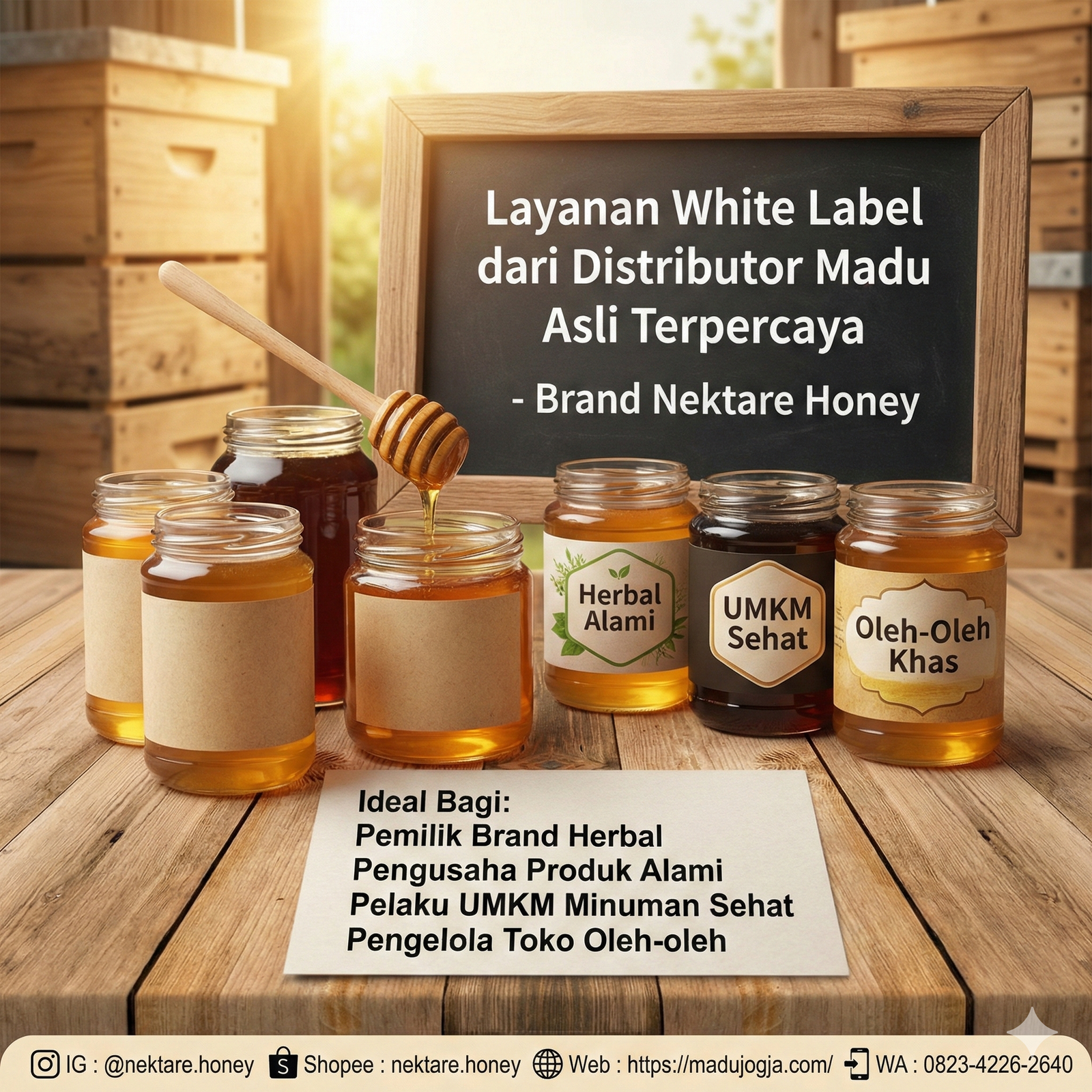 Distributor Madu Asli