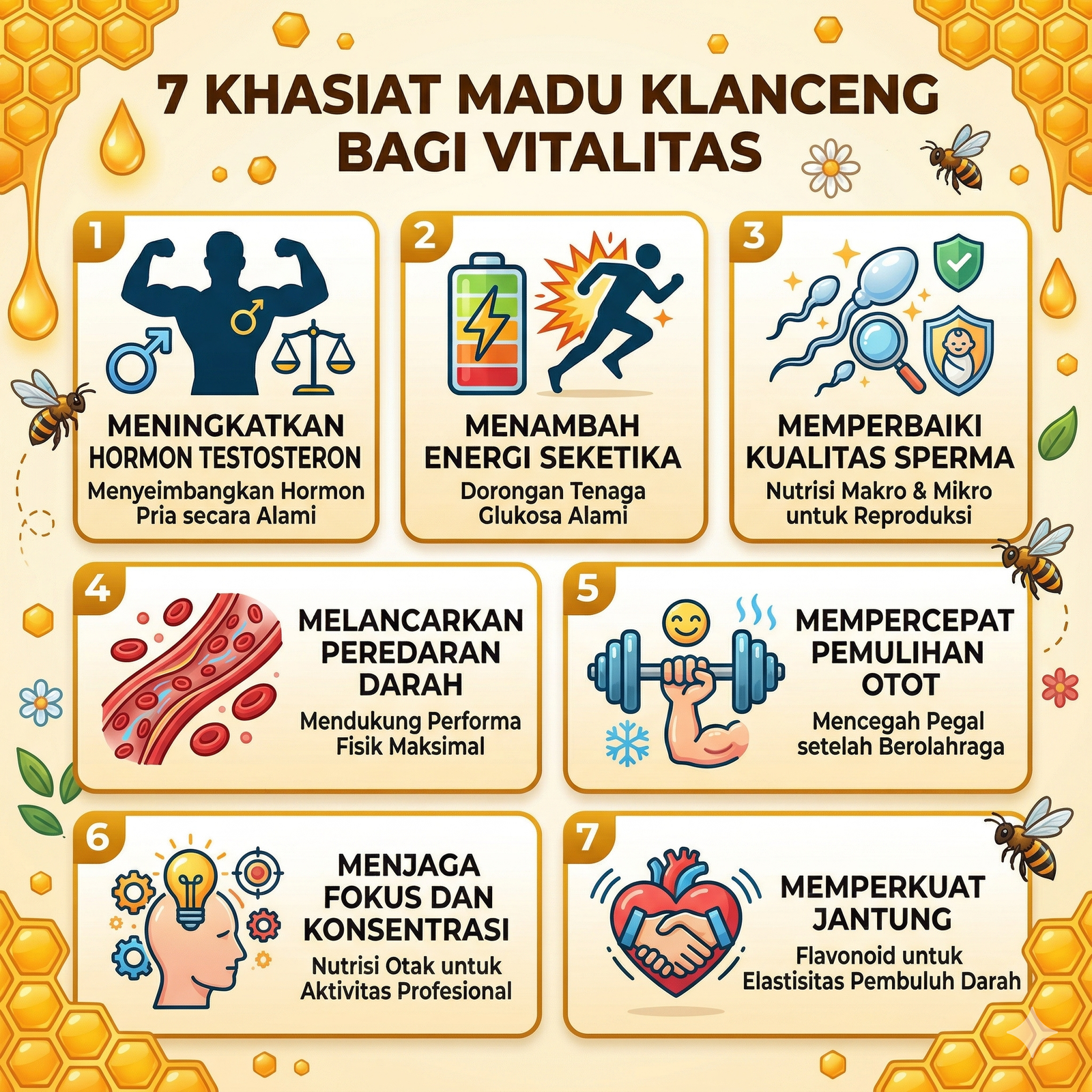 7 Khasiat Madu Klanceng untuk Pria Stamina Alami Jos bagi Vitalitas