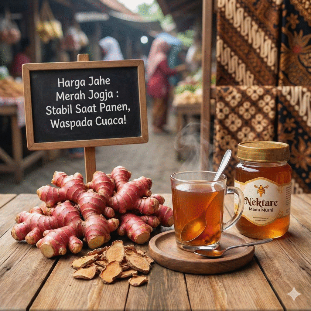 Harga Jahe Merah di Jogja dan Cara Sehat Mengolahnya