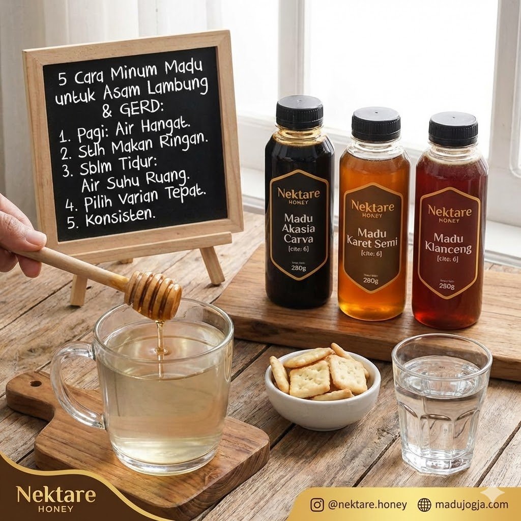 Madu untuk Asam Lambung