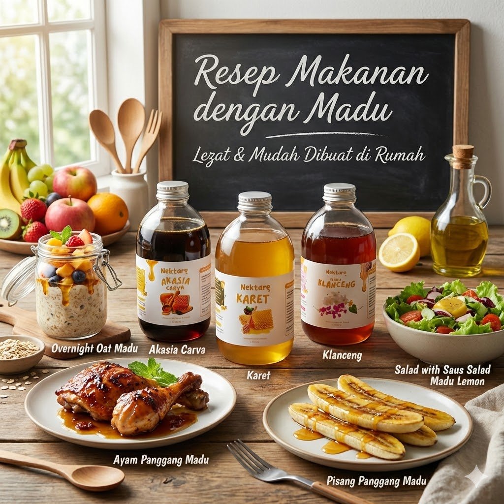 Resep Makanan dengan Madu - Nektare Honey