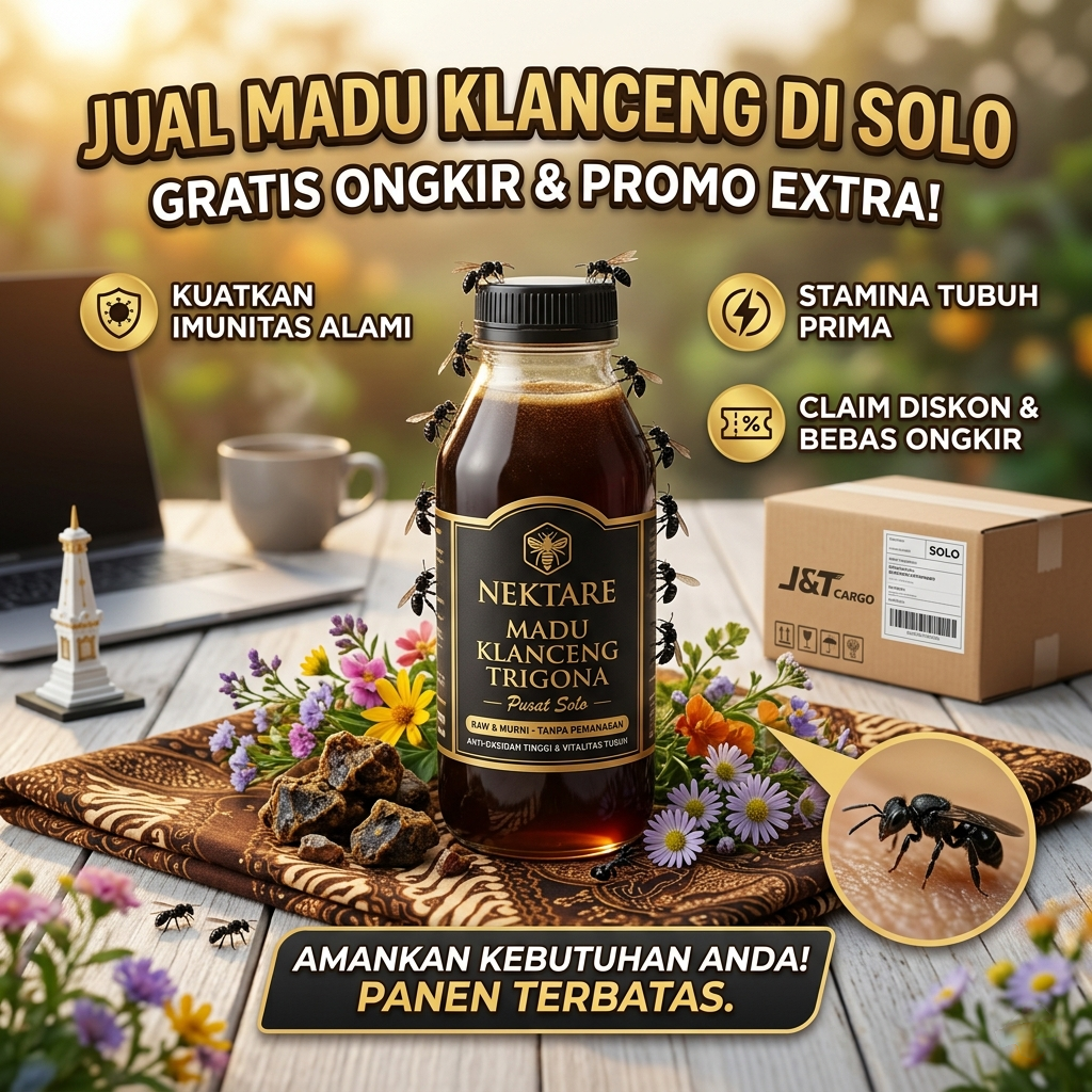 madu klanceng asli solo untuk daya tahan tubuh dan vitalitas