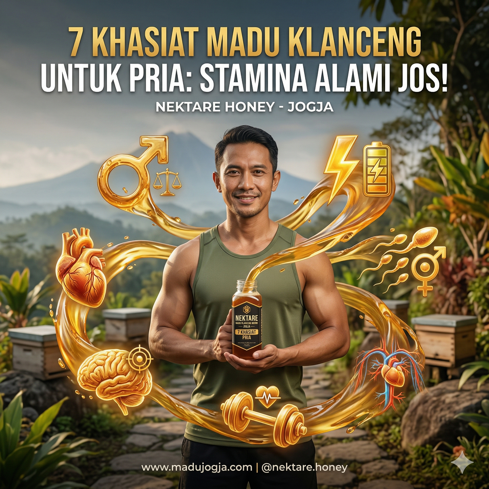 Khasiat Madu Klanceng untuk Pria