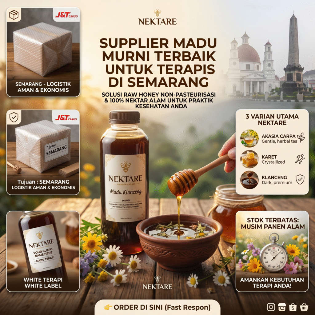 Supplier Madu murni untuk kebutuhan terapi bekam dan pengobatan tradisional