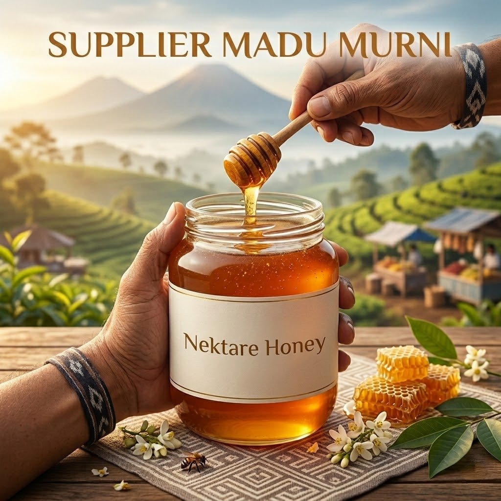 Supplier madu di Bandung menyediakan madu murni untuk konsumsi, terapi, reseller, dan white label